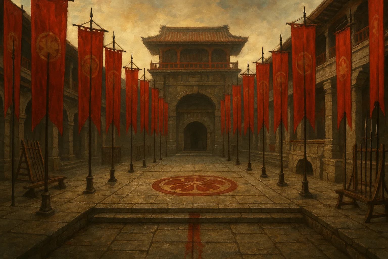 The Courtyard of Red Banners