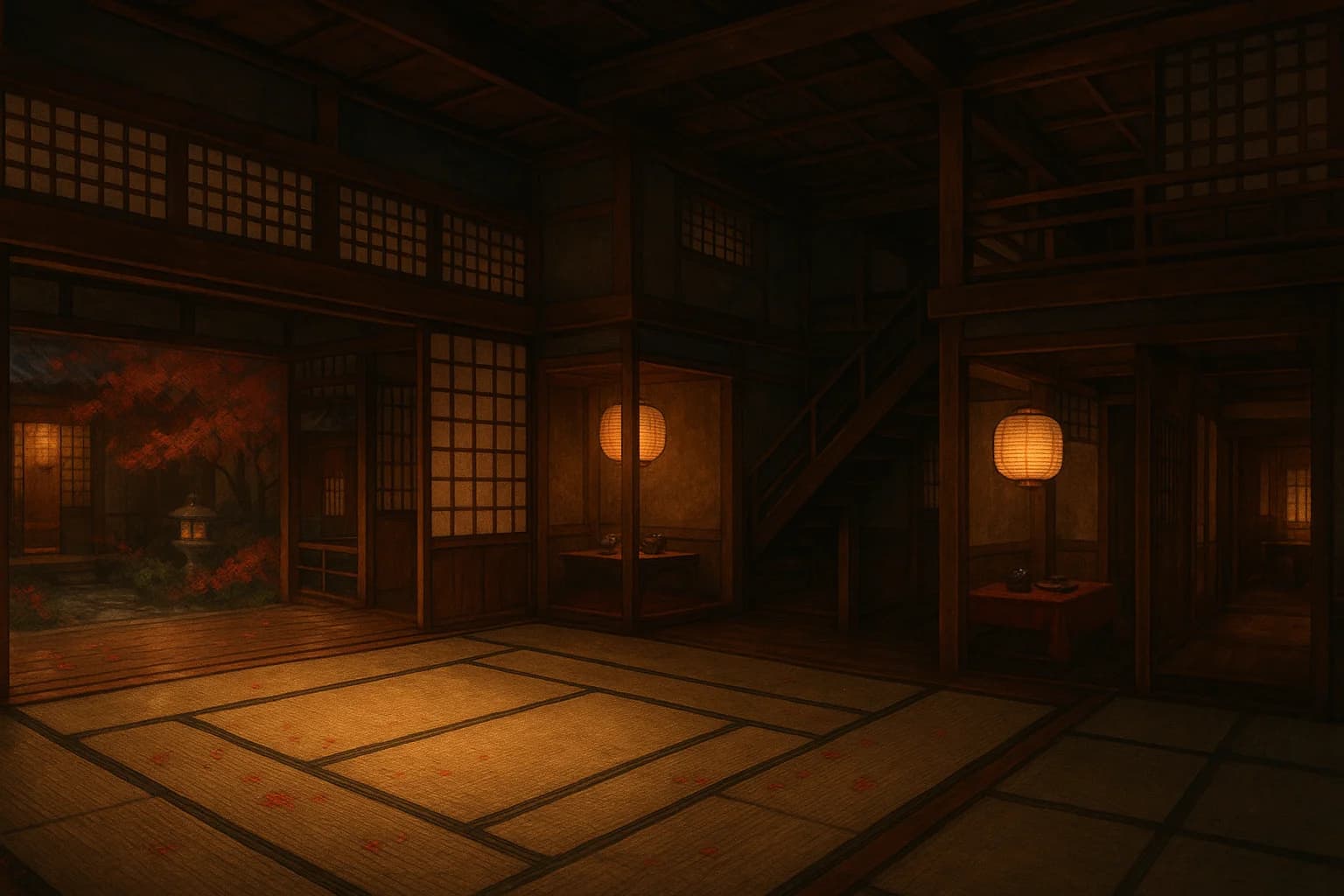 The Okiya of Falling Petals